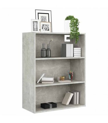 vidaXL Hanging Wall Cabinet Concrete Grey 69.5x32.5x90 cm