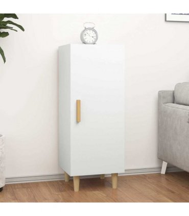 vidaXL Sideboard White 34.5x34x90 cm Engineered Wood