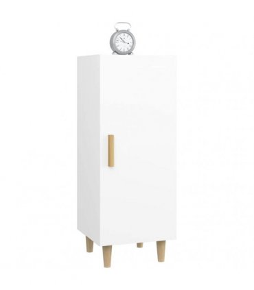 vidaXL Sideboard White 34.5x34x90 cm Engineered Wood