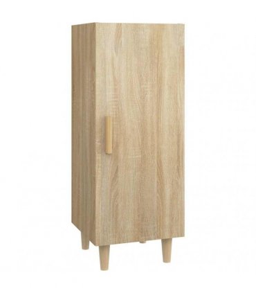 vidaXL Sideboard Sonoma Oak 34.5x34x90 cm Engineered Wood