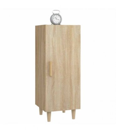 vidaXL Sideboard Sonoma Oak 34.5x34x90 cm Engineered Wood