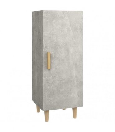 vidaXL Sideboard Concrete Grey 34.5x34x90 cm Engineered Wood