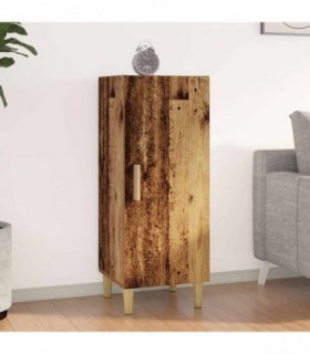 vidaXL Sideboard Old Wood 34.5 x 34 x 90 cm Engineered Wood