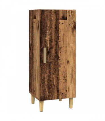 vidaXL Sideboard Old Wood 34.5 x 34 x 90 cm Engineered Wood