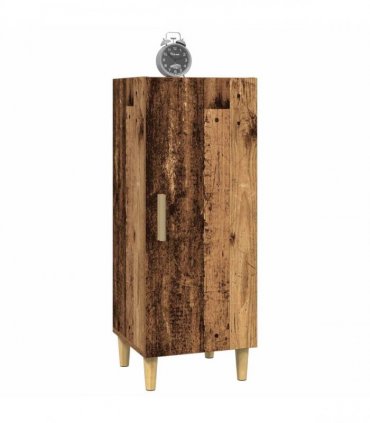 vidaXL Sideboard Old Wood 34.5 x 34 x 90 cm Engineered Wood