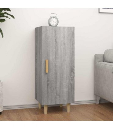 vidaXL Sideboard Grey Sonoma 34.5x34x90 cm Engineered Wood