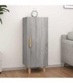 vidaXL Sideboard Grey Sonoma 34.5x34x90 cm Engineered Wood