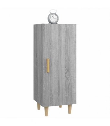 vidaXL Sideboard Grey Sonoma 34.5x34x90 cm Engineered Wood