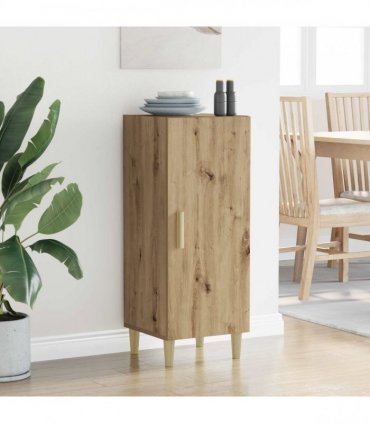 vidaXL Sideboard Artisan Oak 34.5 x 34 x 90 cm Engineered Wood