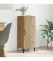 vidaXL Sideboard Artisan Oak 34.5 x 34 x 90 cm Engineered Wood — V0672031599