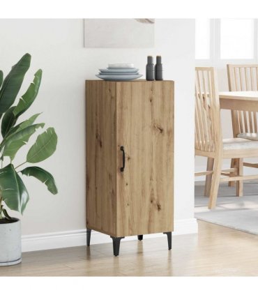 vidaXL Sideboard Artisan Oak 34.5 x 34 x 90 cm Engineered Wood — V0672031599