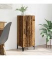 vidaXL Sideboard Old Wood 34.5 x 34 x 90 cm Engineered Wood — V0672031602