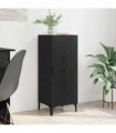 vidaXL Sideboard Black Oak 34.5 x 34 x 90 cm Engineered Wood — V0672031603