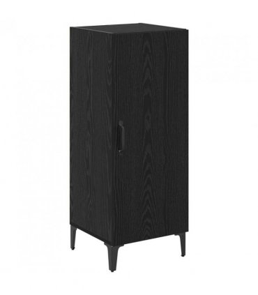 vidaXL Sideboard Black Oak 34.5 x 34 x 90 cm Engineered Wood — V0672031603