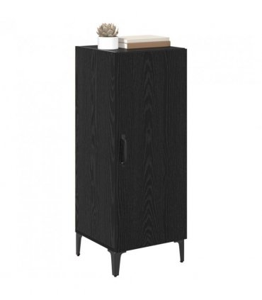 vidaXL Sideboard Black Oak 34.5 x 34 x 90 cm Engineered Wood — V0672031603
