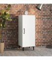 vidaXL Sideboard White 34.5x34x90 cm Engineered Wood — V0672031606