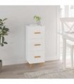 vidaXL Sideboard White 34.5x34x90 cm Engineered Wood — V0672031613