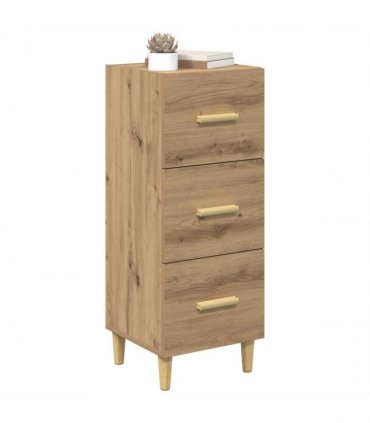 vidaXL Sideboard Artisan oak 34.5 x 34 x 90 cm Engineered wood — V0672031616