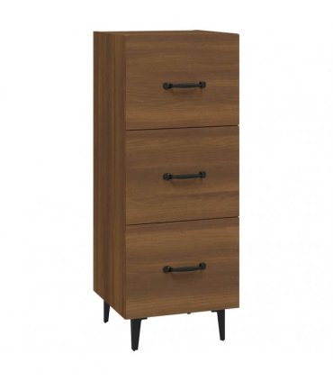 vidaXL Sideboard Brown oak 34.5x34x90 cm Engineered Wood