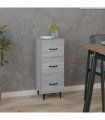 vidaXL Sideboard Grey Sonoma 34.5x34x90 cm Engineered Wood — V0672031625