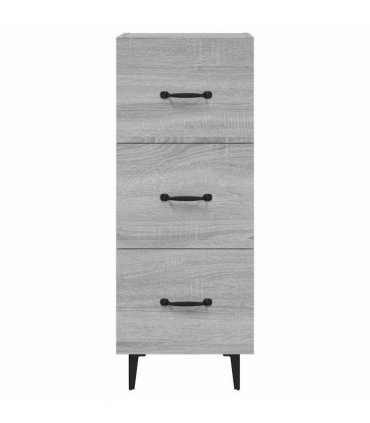 vidaXL Sideboard Grey Sonoma 34.5x34x90 cm Engineered Wood — V0672031625
