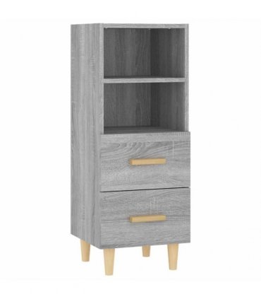 vidaXL Sideboard Grey Sonoma 34.5x34x90 cm Engineered Wood — V0672031628