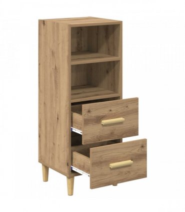 vidaXL Sideboard Artisan oak 34 x 34.5 x 90 cm Engineered wood