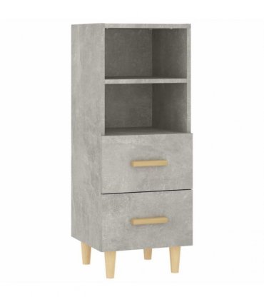 vidaXL Sideboard Concrete Grey 34.5x34x90 cm Engineered Wood — V0672031633