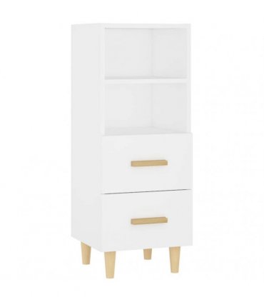 vidaXL Sideboard White 34.5x34x90 cm Engineered Wood — V0672031634