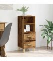 vidaXL Sideboard Old wood 34 x 34.5 x 90 cm Engineered wood