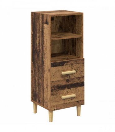 vidaXL Sideboard Old wood 34 x 34.5 x 90 cm Engineered wood