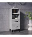 vidaXL Sideboard Grey Sonoma 34.5x34x90 cm Engineered Wood — V0672031642