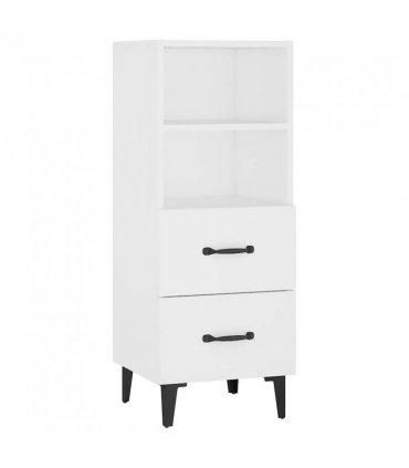 vidaXL Sideboard White 34.5x34x90 cm Engineered Wood — V0672031644