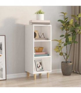 vidaXL Sideboard White 34.5x32.5x90 cm Engineered Wood