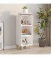 vidaXL Sideboard White 34.5x32.5x90 cm Engineered Wood