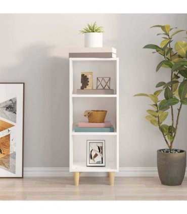 vidaXL Sideboard White 34.5x32.5x90 cm Engineered Wood