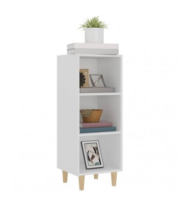 vidaXL Sideboard White 34.5x32.5x90 cm Engineered Wood
