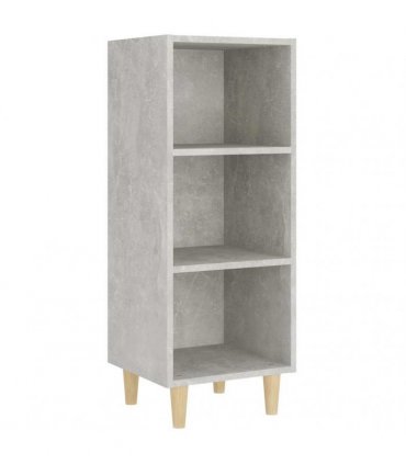 vidaXL Sideboard Concrete Grey 34.5x32.5x90 cm Engineered Wood