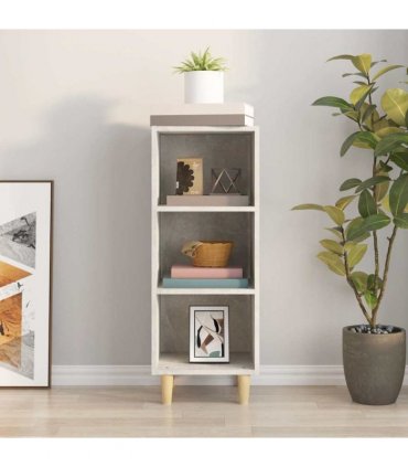 vidaXL Sideboard Concrete Grey 34.5x32.5x90 cm Engineered Wood