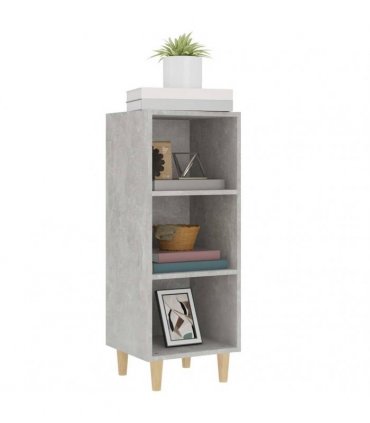 vidaXL Sideboard Concrete Grey 34.5x32.5x90 cm Engineered Wood
