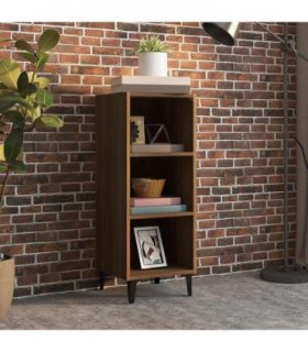 vidaXL Sideboard Brown Oak 34.5x32.5x90 cm Engineered Wood