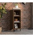 vidaXL Sideboard Brown Oak 34.5x32.5x90 cm Engineered Wood