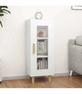 vidaXL Sideboard White 34.5x34x90 cm Engineered Wood — V0672031659