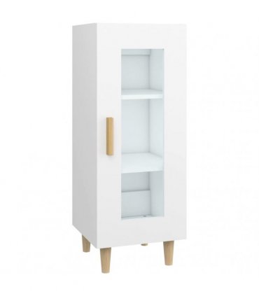 vidaXL Sideboard White 34.5x34x90 cm Engineered Wood — V0672031659