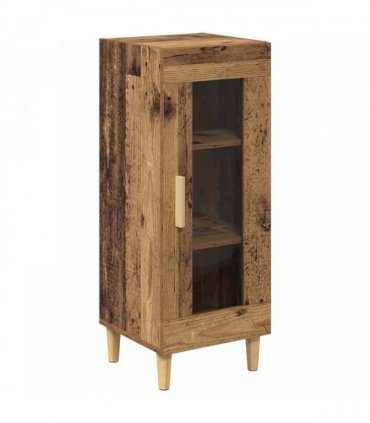 vidaXL Sideboard Old Wood 34.5 x 32.5 x 90 cm Engineered Wood — V0672031660