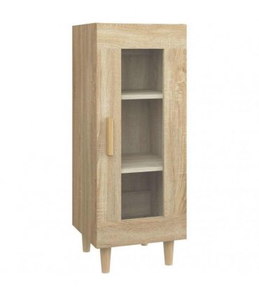 vidaXL Sideboard Sonoma Oak 34.5x34x90 cm Engineered Wood — V0672031662