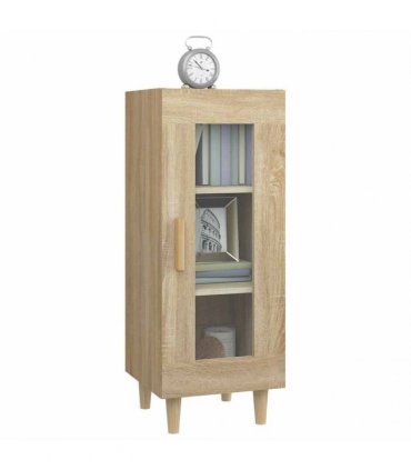 vidaXL Sideboard Sonoma Oak 34.5x34x90 cm Engineered Wood — V0672031662
