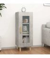 vidaXL Sideboard Concrete Grey 34.5x34x90 cm Engineered Wood — V0672031664