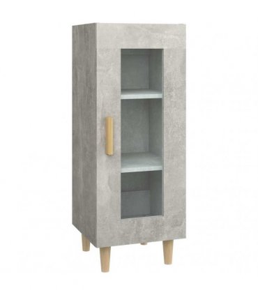 vidaXL Sideboard Concrete Grey 34.5x34x90 cm Engineered Wood — V0672031664