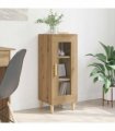 vidaXL Sideboard Artisan Oak 34.5 x 32.5 x 90 cm Engineered Wood — V0672031667